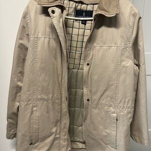 London Fog Men's Beige Lightweight Jacket